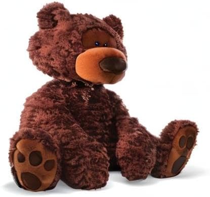 Jumbo Philbin Bear, Chocolate, 29"
