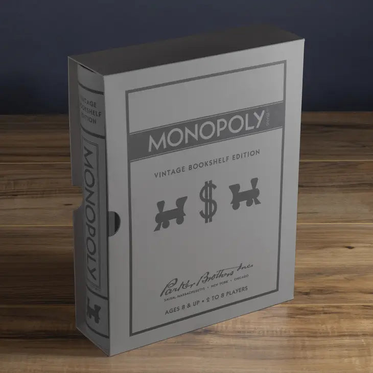 MONOPOLY VINTAGE BOOKSHELF EDITION