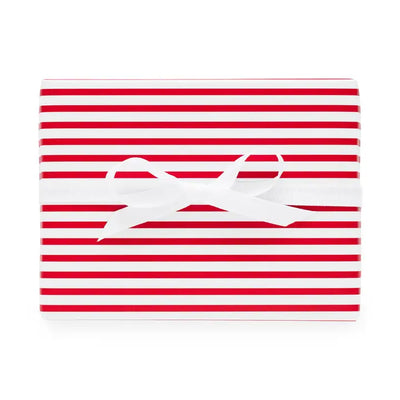 Holiday Gift Wrap Rolls, Red Stripe