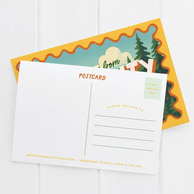 Coeur D'Alene Lake Scenery Postcard