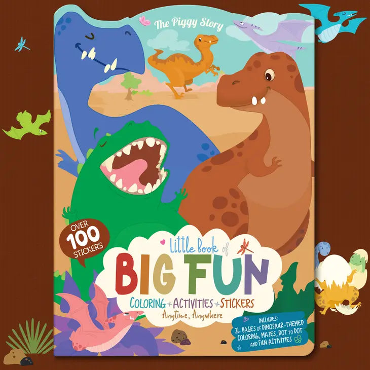 LITTLE BOOK OF BIG FUN - DINOSAUR WORLD
