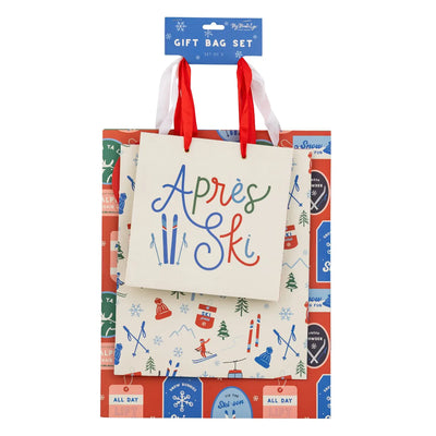 Apres Ski Christmas Gift Bag Set