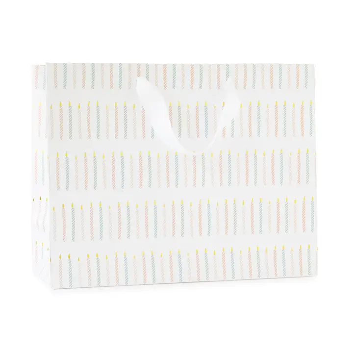 Large Birthday Candles Gift Bag