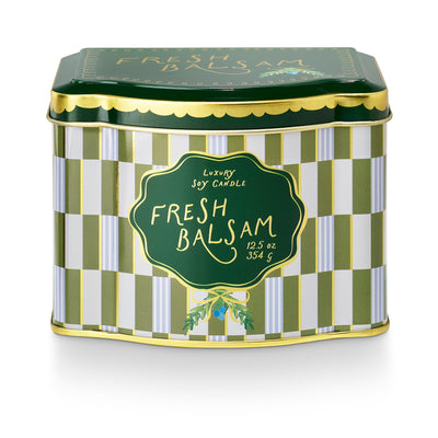 Printed Tin Candles