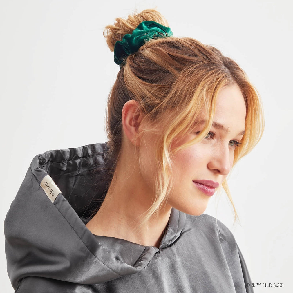 Elf X Kitsch Scrunchies 2pc - White & Green