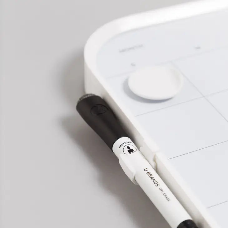 MODERN BEVEL DRY ERASE CALENDAR - 11"X14"