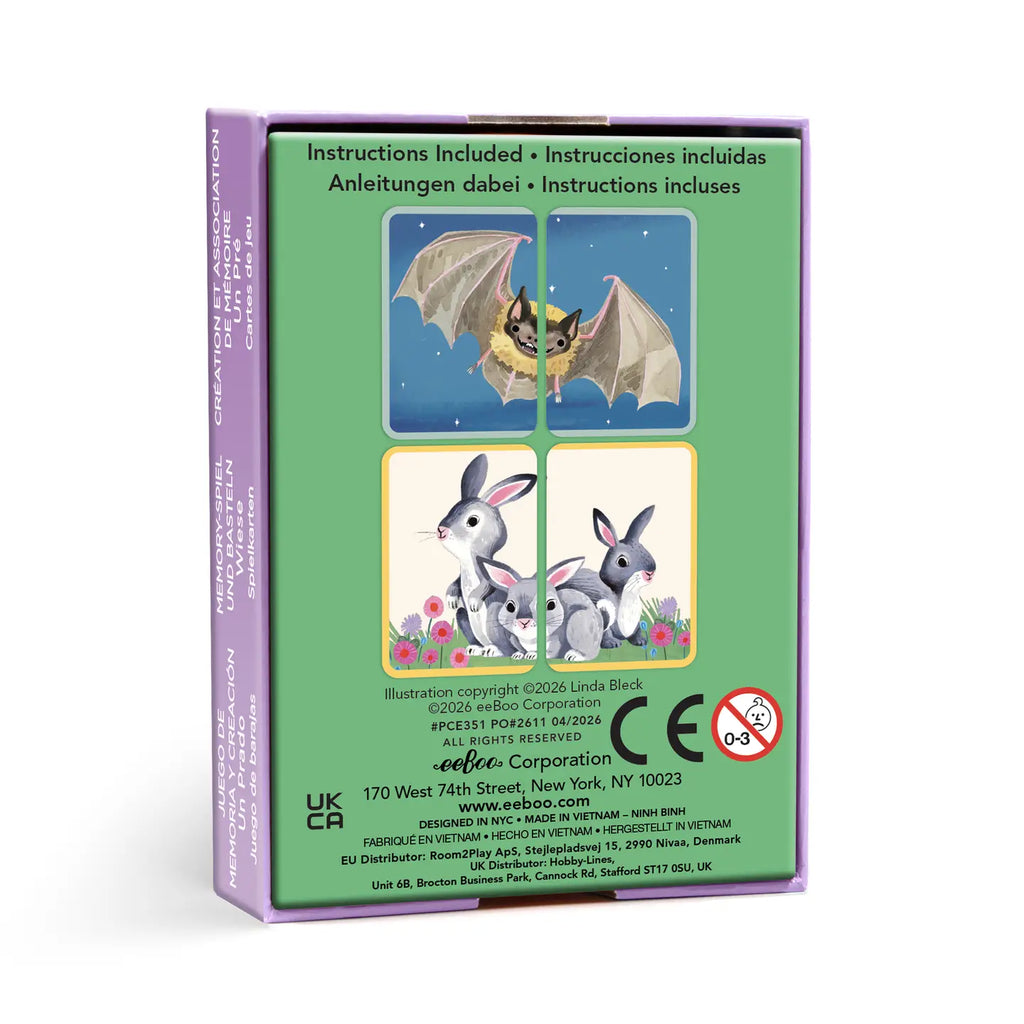 Meadow Memory Match & Make Card Game