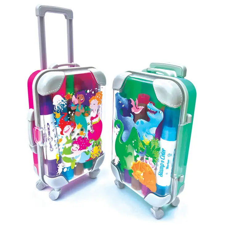 COLOR POP: STAMP N COLOR MARKERS - MAGICAL MERMAIDS