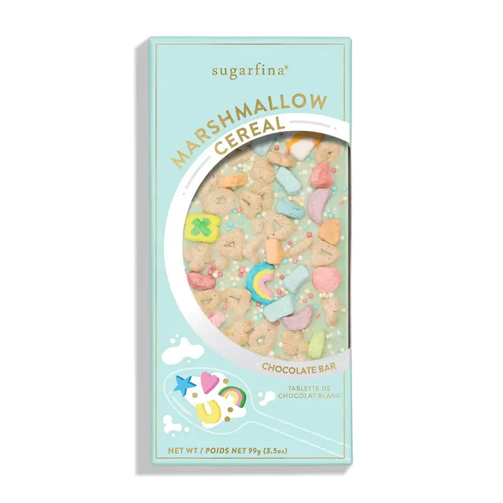 MARSHMALLOW CEREAL - BLUE CHOCOLATE BAR