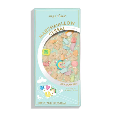 MARSHMALLOW CEREAL - BLUE CHOCOLATE BAR
