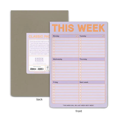 THIS WEEK PAD (PASTEL)