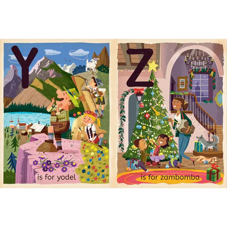 M IS FOR MUSIC: ALPHABET BOARD BOOK