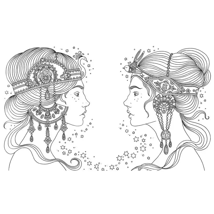 DAYDREAMS COLORING BOOK