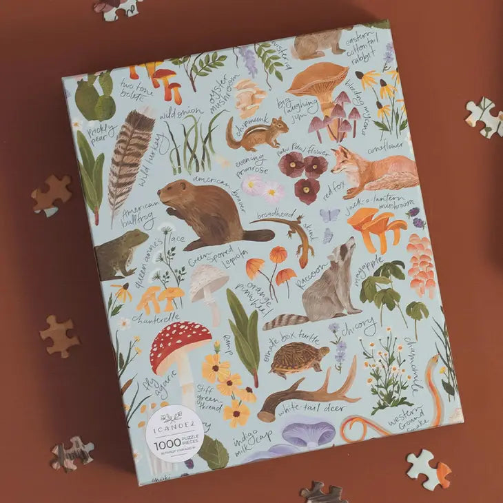 FLORA & FAUNA - 1,000 PIECE JIGSAW PUZZLE