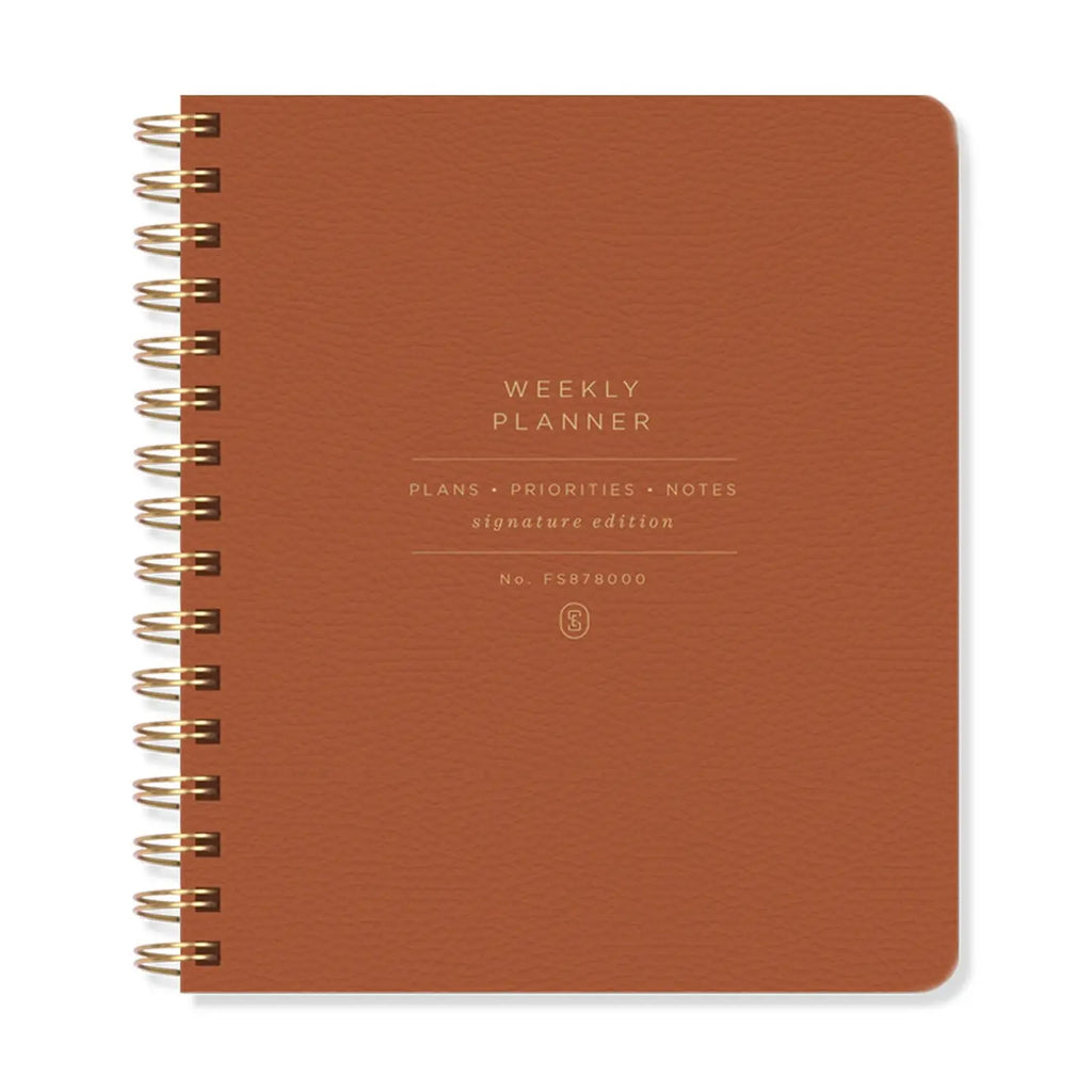 Standard Cognac Weekly Non-Dated Planner
