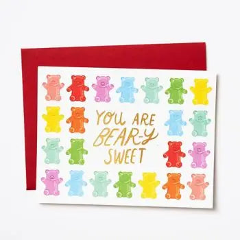 BEARY SWEET LOVE CARD