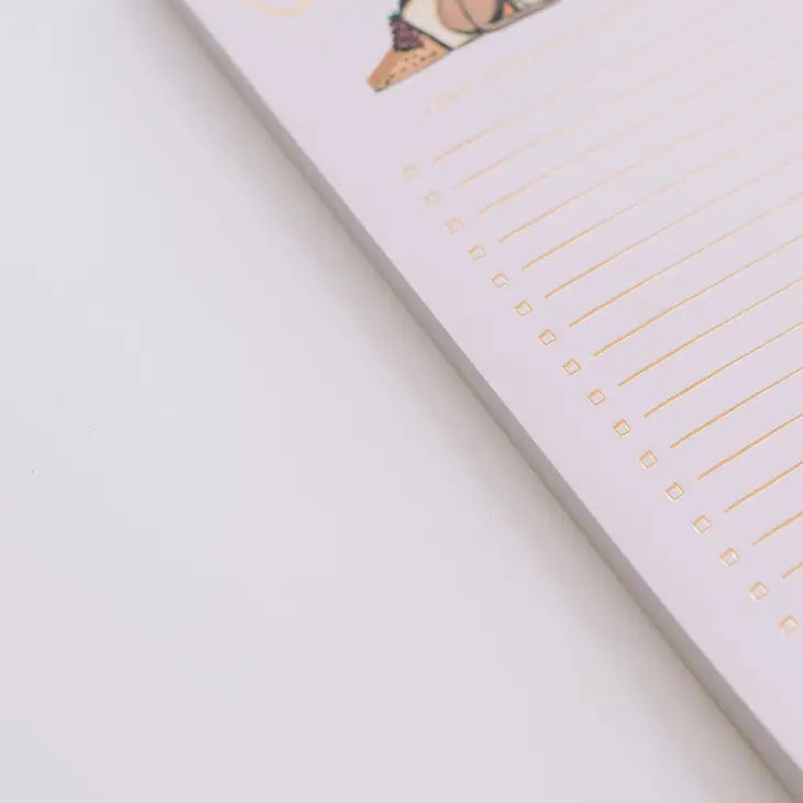 CHEESE + NECESSITIES NOTEPAD
