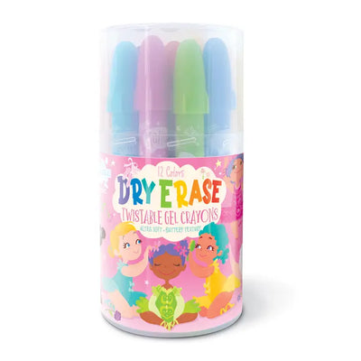 DRY ERASE TWISTABLE GEL CRAYONS - PRETTY BALLERINAS