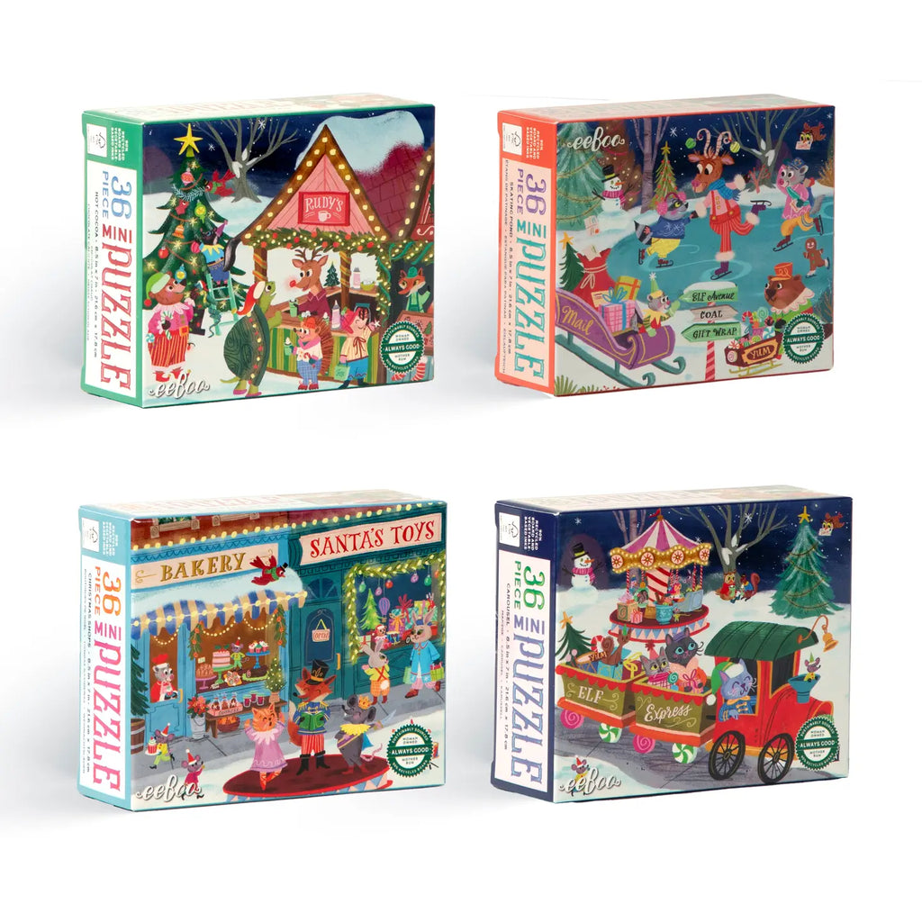 Christmas Village Mini Puzzle Asst (16)