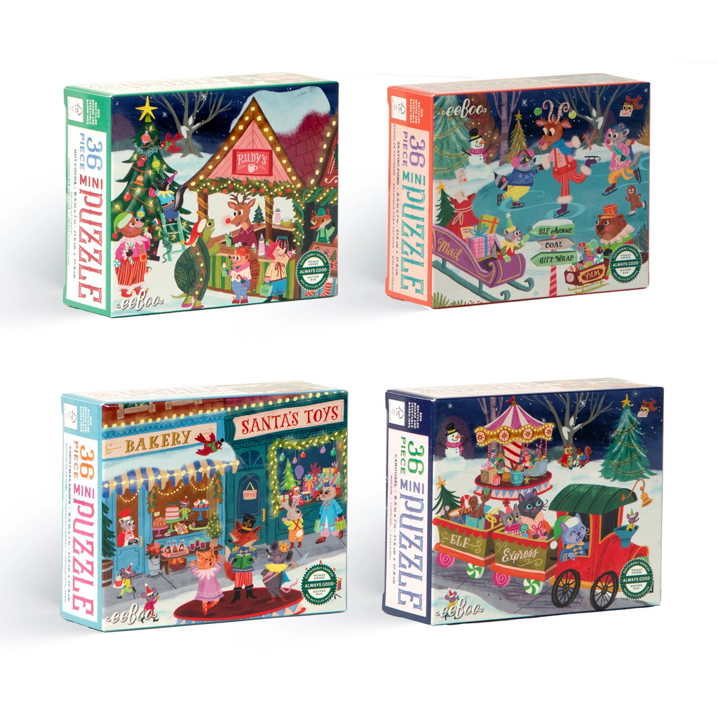 Christmas Village Mini Puzzle Asst (16)