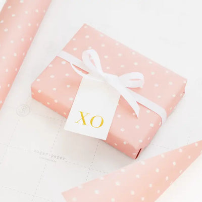 ROSE IMPERFECT DOT - GIFT WRAP ROLL