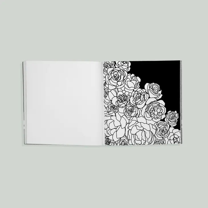 BLOOM: ADULT COLORING BOOK WITH BONUS VELVET PAGES