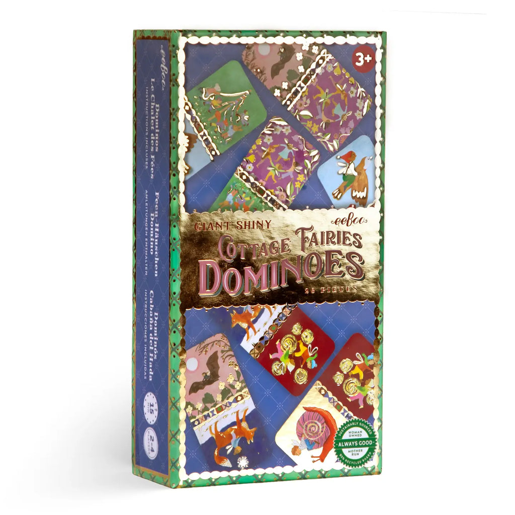 Cottage Fairy Giant Shiny Dominoes