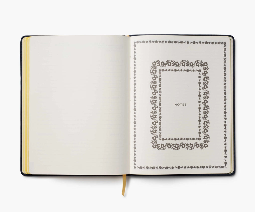 2026 Wildwood 12-Month Embroidered Bookbound Planner