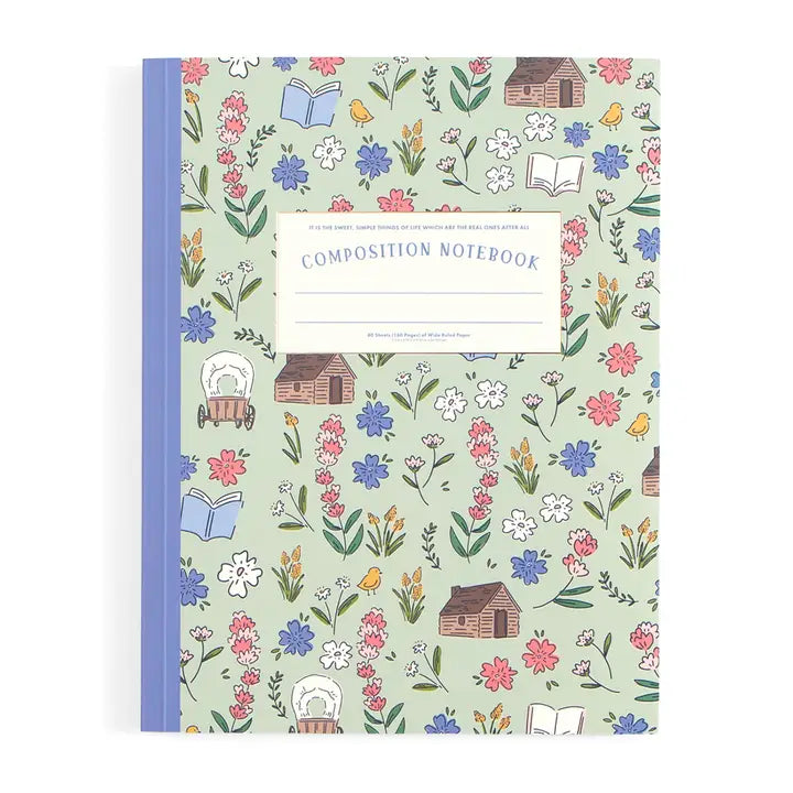Little House On the Prairie Composition Notebook