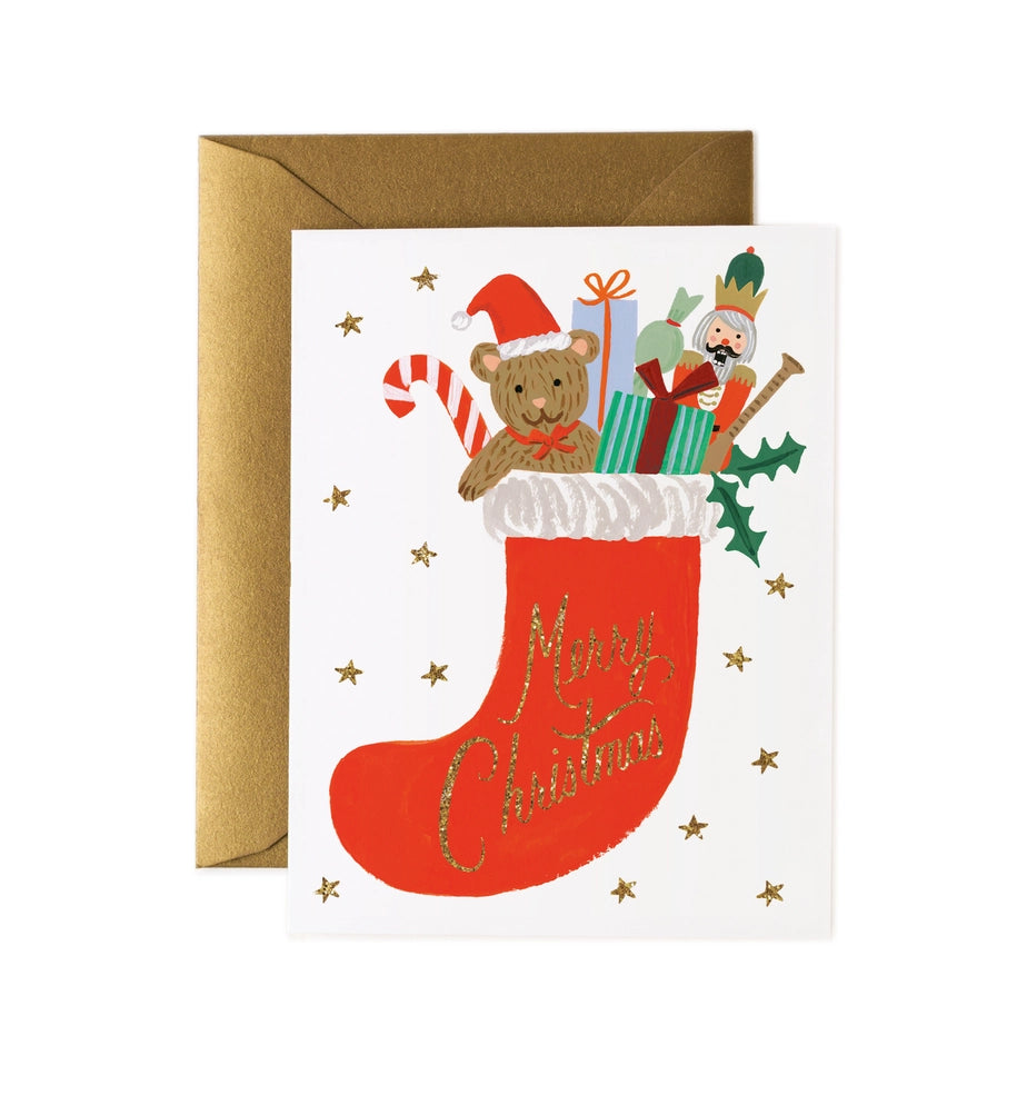 Boxed Set of Toy Stocking Cards