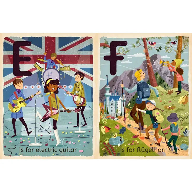 M IS FOR MUSIC: ALPHABET BOARD BOOK