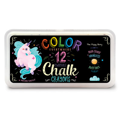 COLOR EVERYWHERE CHALK CRAYONS - UNICORN FANTASY