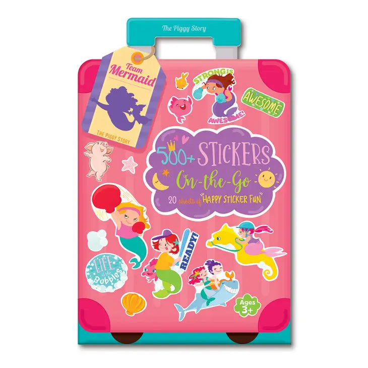 500+ STICKERS ON-THE-GO - TEAM MERMAID