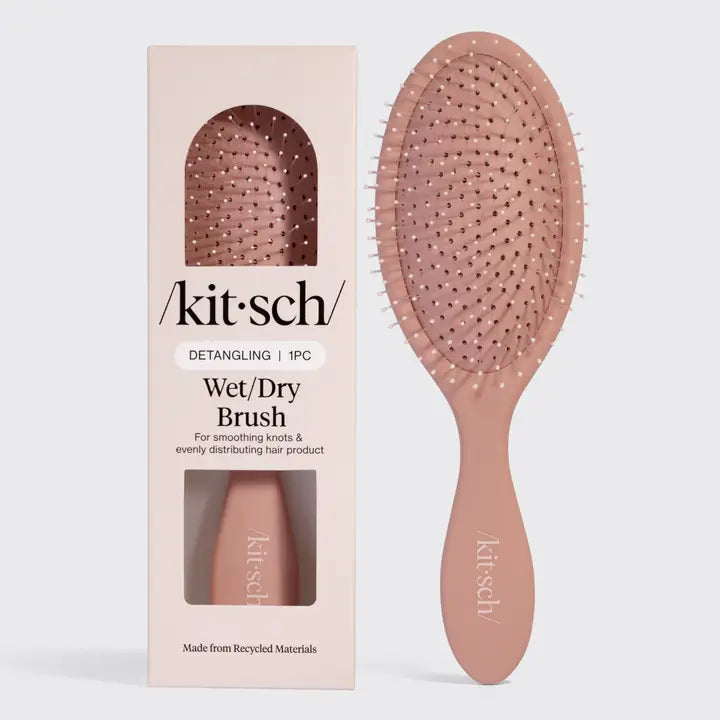 Recycled Plastic Wet/Dry Brush- Terracotta