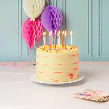 Rose Birthday Candles - 16 pack