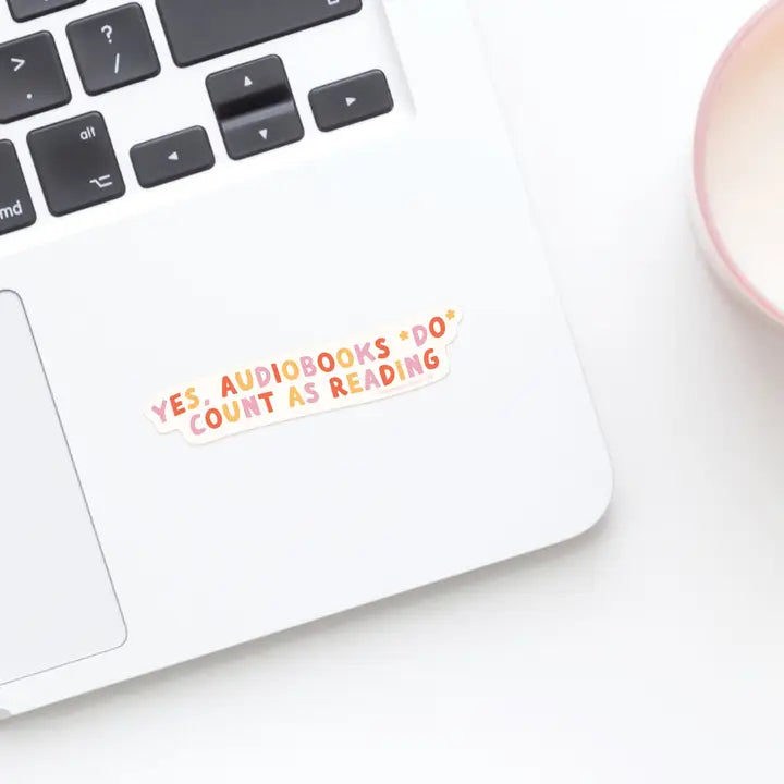 Audiobooks Count As Reading Sticker