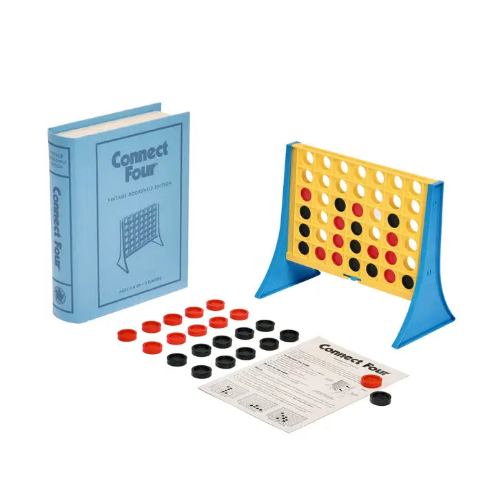 CONNECT FOUR VINTAGE BOOKSHELF EDITION
