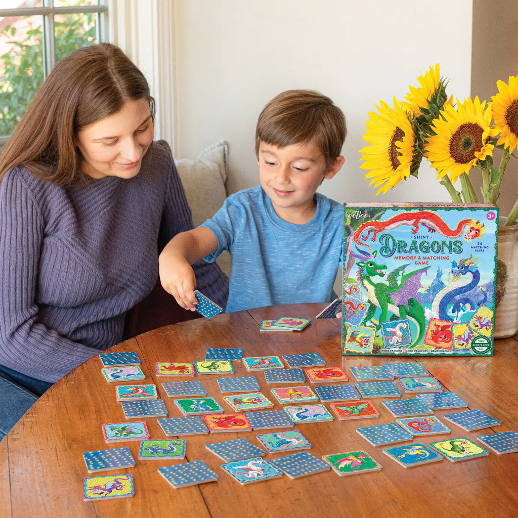 Dragons Shiny Memory & Matching Game