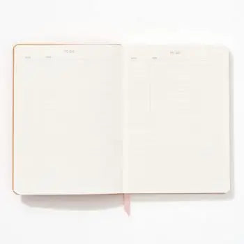LIGHT PINK SUEDE JOURNAL