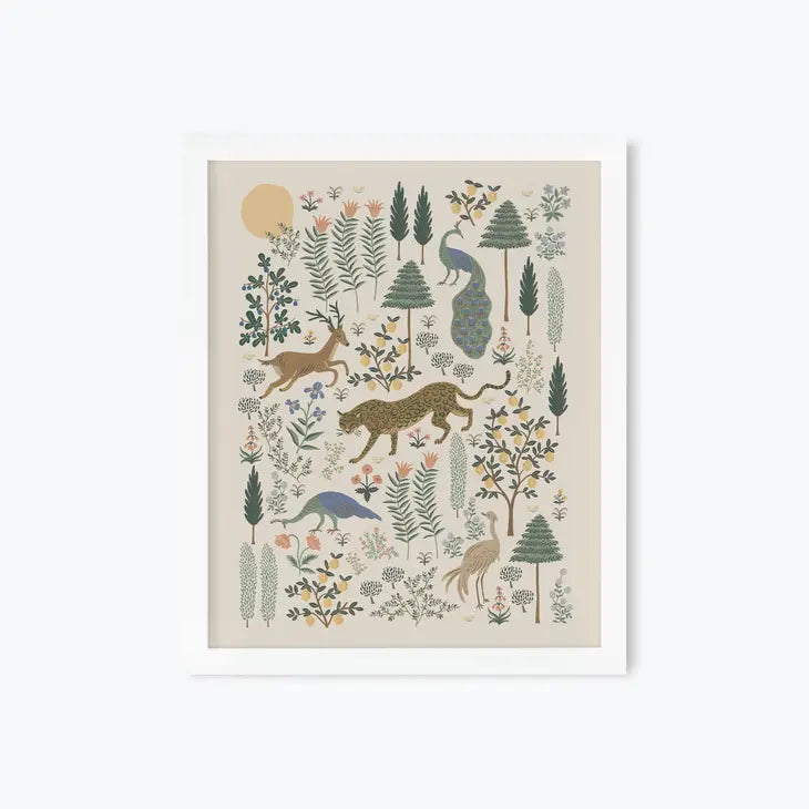 MENAGERIE FOREST ART PRINT - 11X14