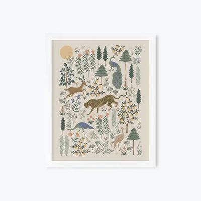 MENAGERIE FOREST ART PRINT - 11X14