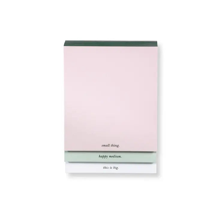 STACKED NOTEPAD SET