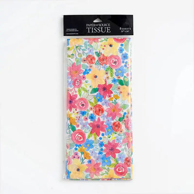 Watercolor Floral Tissue Paper