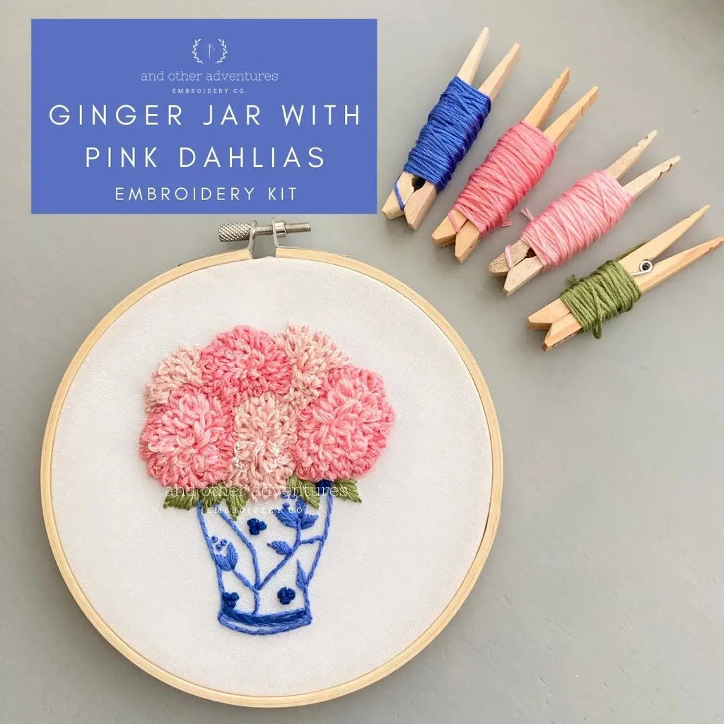 And Other Adventures Embroidery Kits