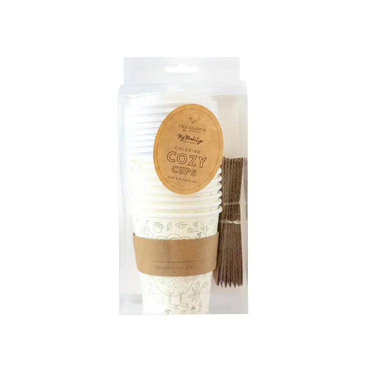 HARVEST COLORING COZY TO GO CUP