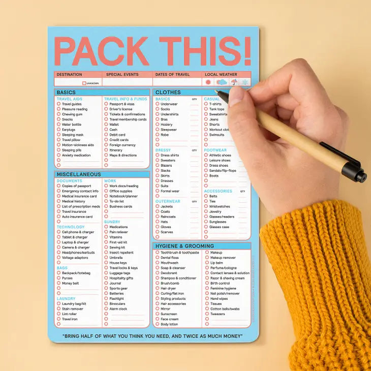 PACK THIS! (REFRESH PAD PASTEL)