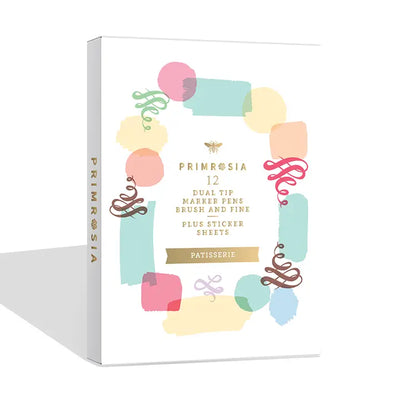 'Patisserie' Dual Tip Markers and Sticker Sheets