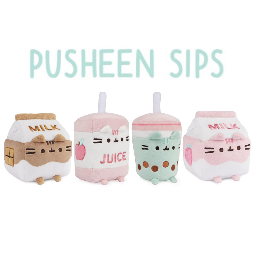 Pusheen Chocolate Milk Sip 6"