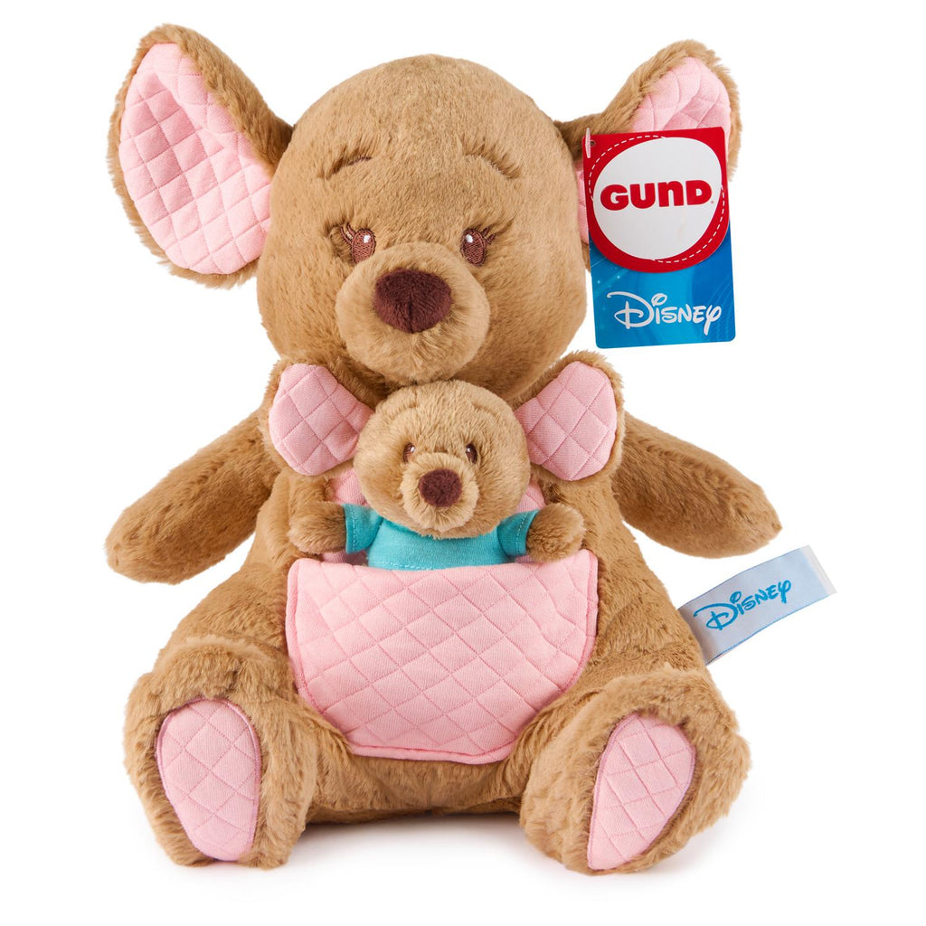 Disney Oh So Snuggly Kanga & Roo, 12.5"