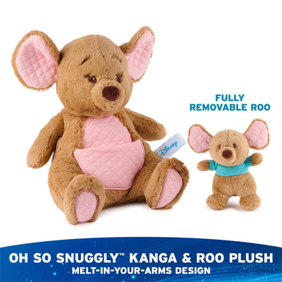 Disney Oh So Snuggly Kanga & Roo, 12.5